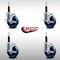 Service Caster 4'' SS Solid Poly Swivel 3/4'' Expanding Stem Caster Set with Brake, 4PK SCC-SSEX20S414-SPUS-TLB-34-4 - alternate 4